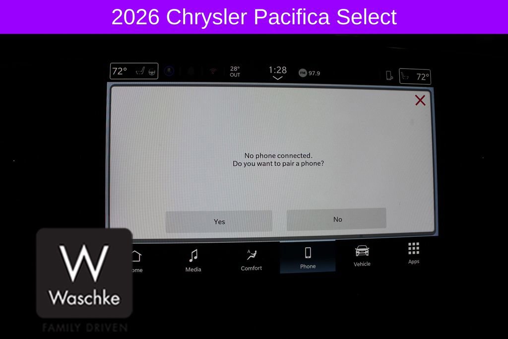 New 2026 Chrysler Pacifica Select w/ S Appearance Package image 48