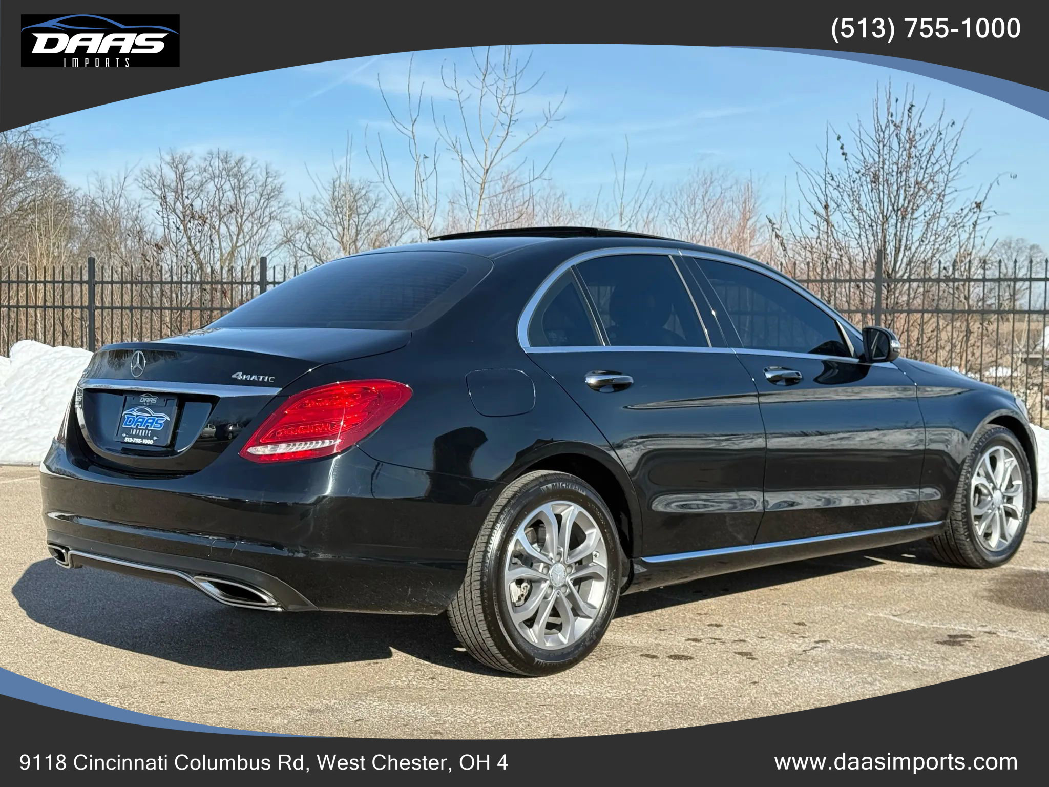 Used 2015 Mercedes-Benz C 300 4MATIC Sedan w/ Premium 1 Package image 5