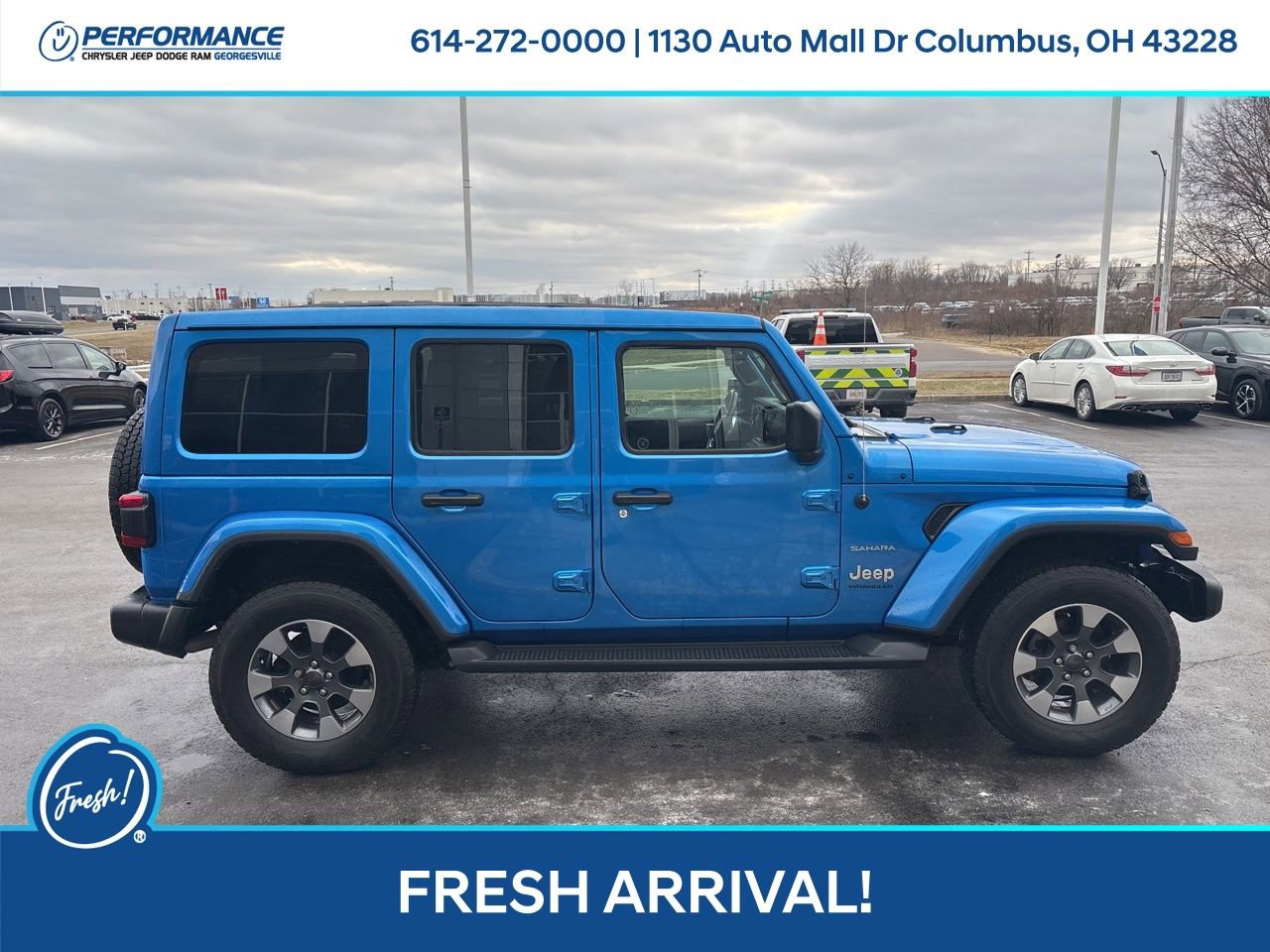 Used 2023 Jeep Wrangler Sahara w/ LED Lighting Group image 3