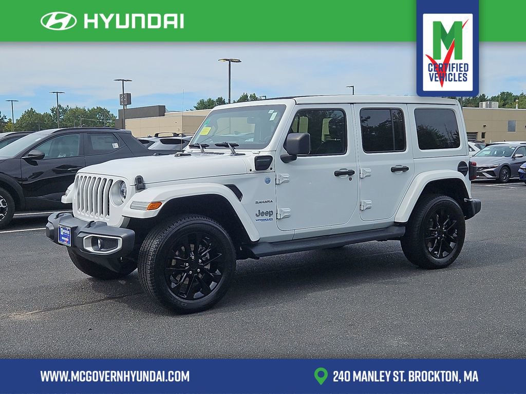Used 2021 Jeep Wrangler Unlimited Sahara w/ Cold Weather Group image 1