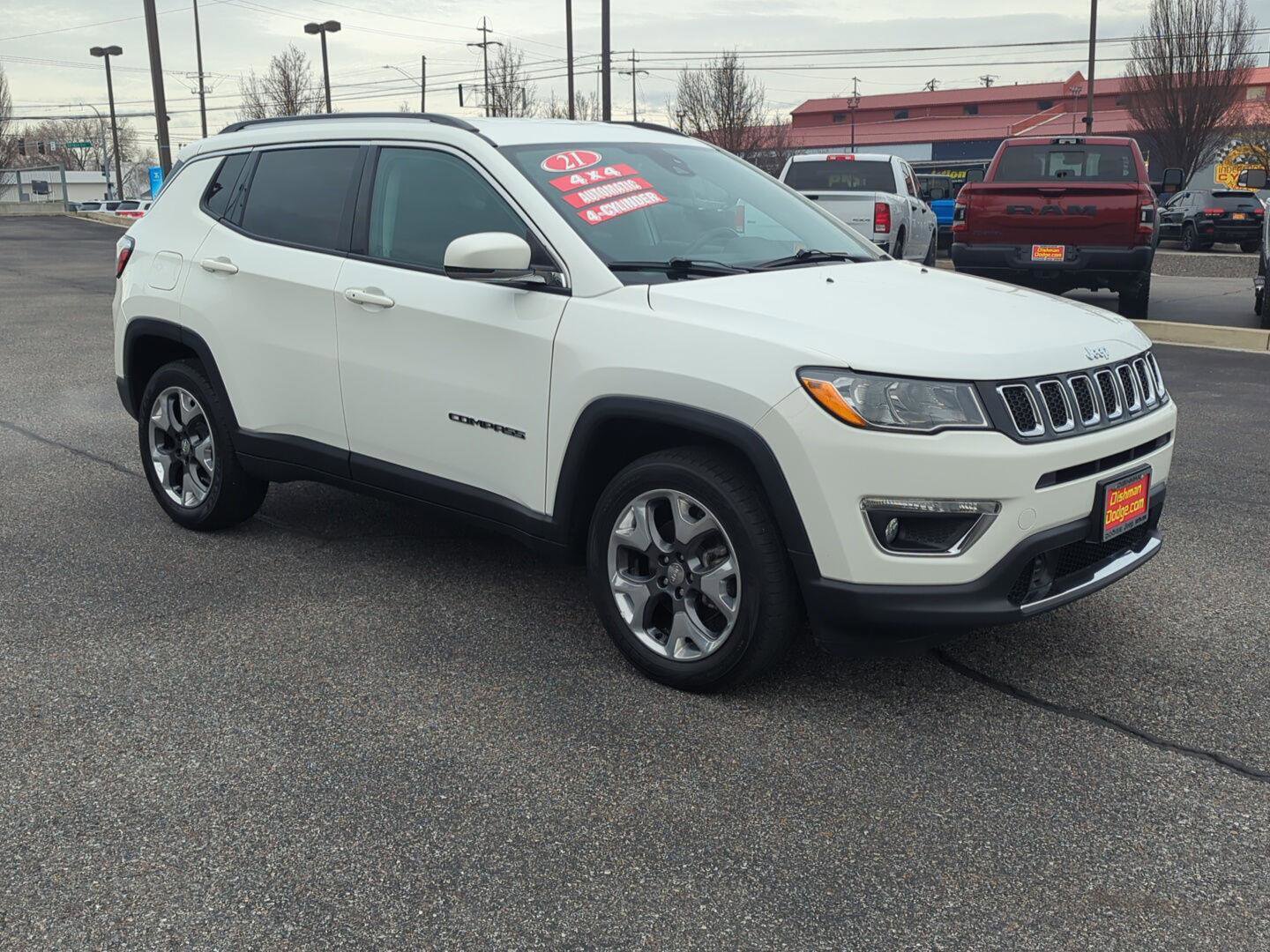 Used 2021 Jeep Compass Limited image 1
