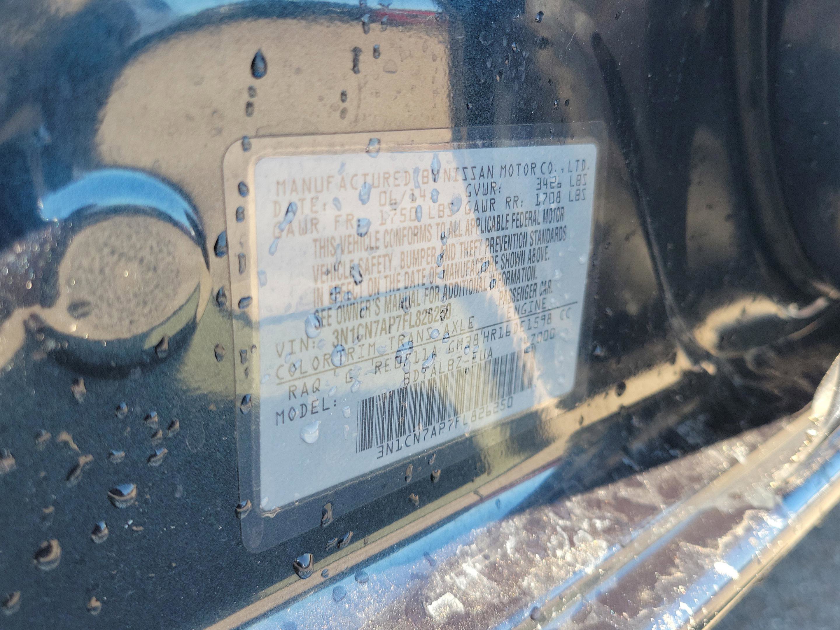 Used 2015 Nissan Versa SV image 31