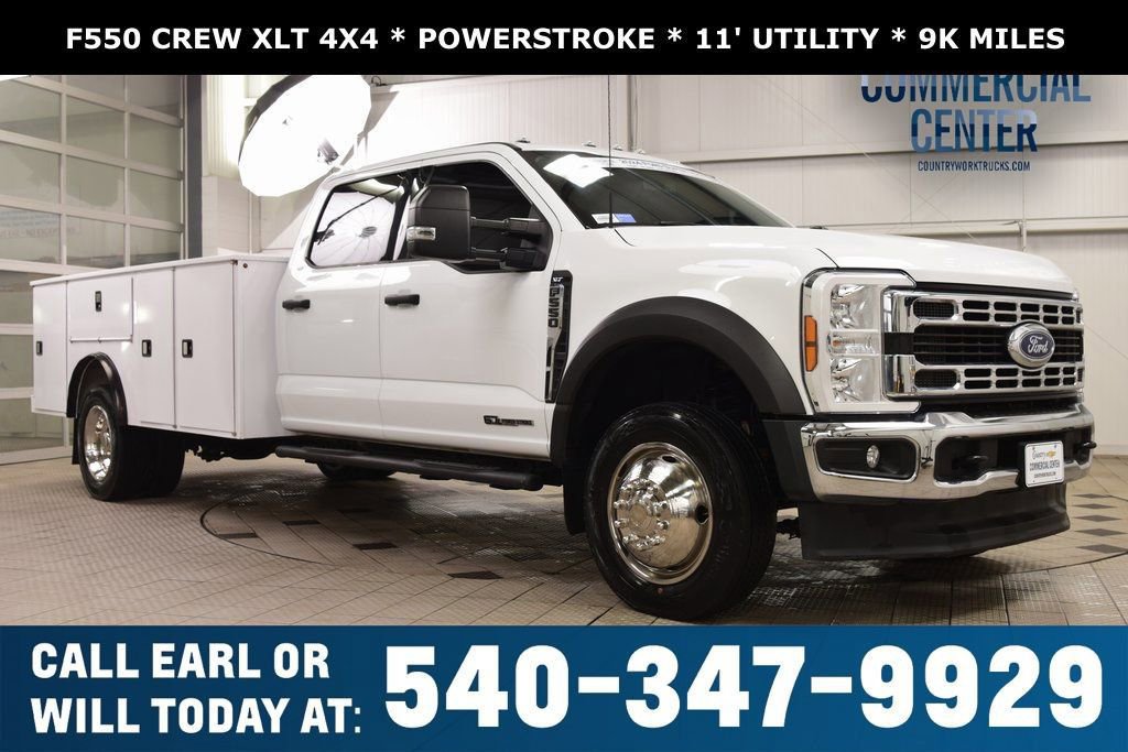 Used 2024 Ford F550 4x4 Crew Cab Super Duty w/ XLT Value Package image 1