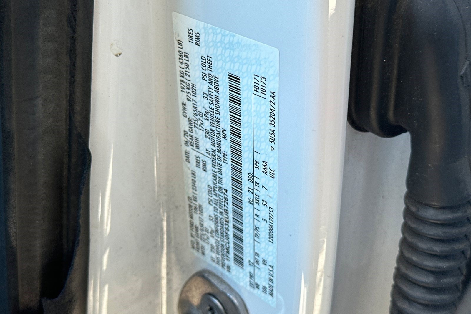 Used 2020 Ford Escape S FWD image 34