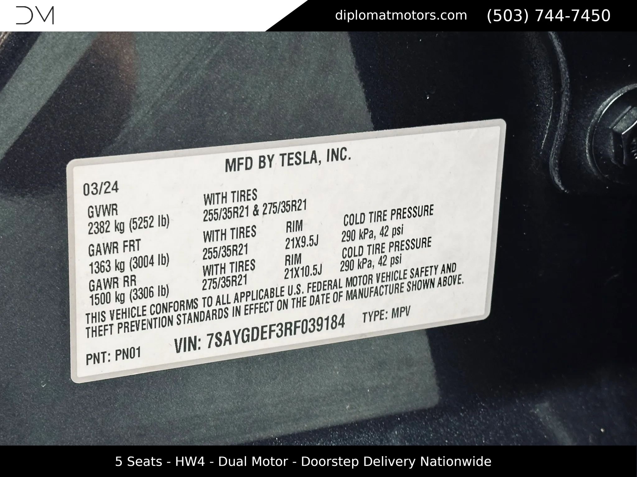 Used 2024 Tesla Model Y Performance AWD/4WD image 46