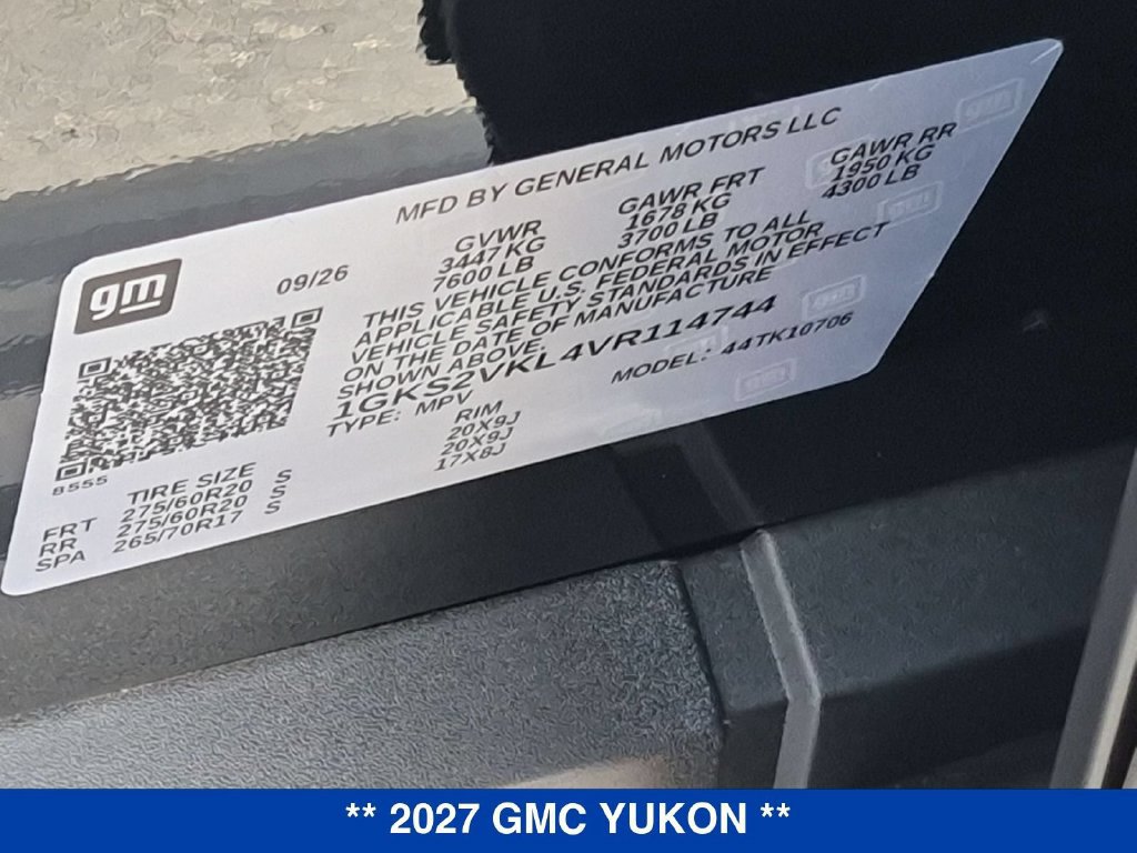 New 2027 GMC Yukon AT4 Ultimate AWD/4WD image 36