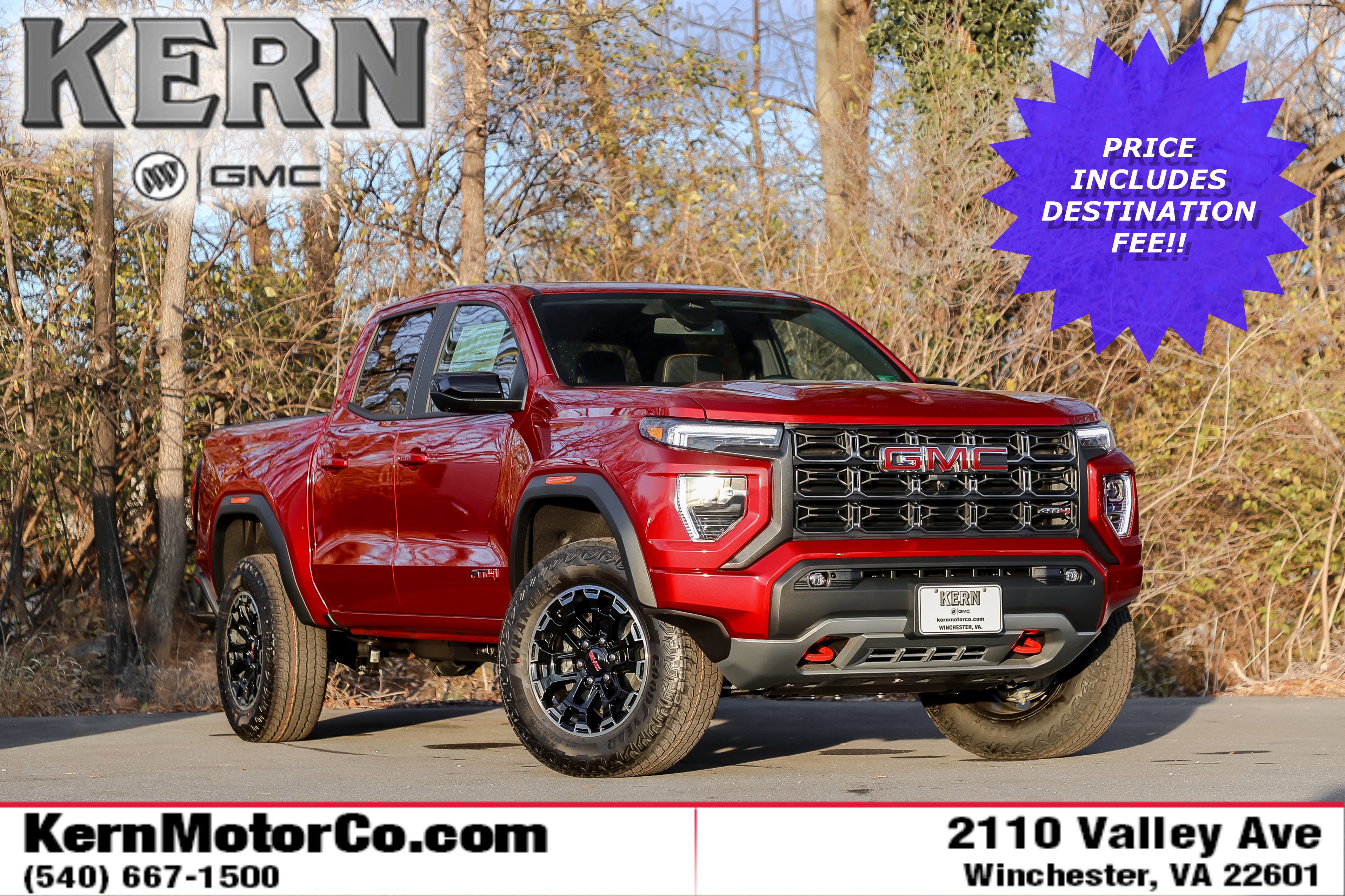 New 2026 GMC Canyon AT4 w/ Technology Plus Package