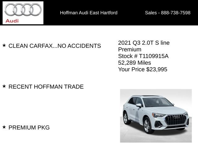 Used 2021 Audi Q3 2.0T Premium w/ Convenience Package AWD/4WD image 6