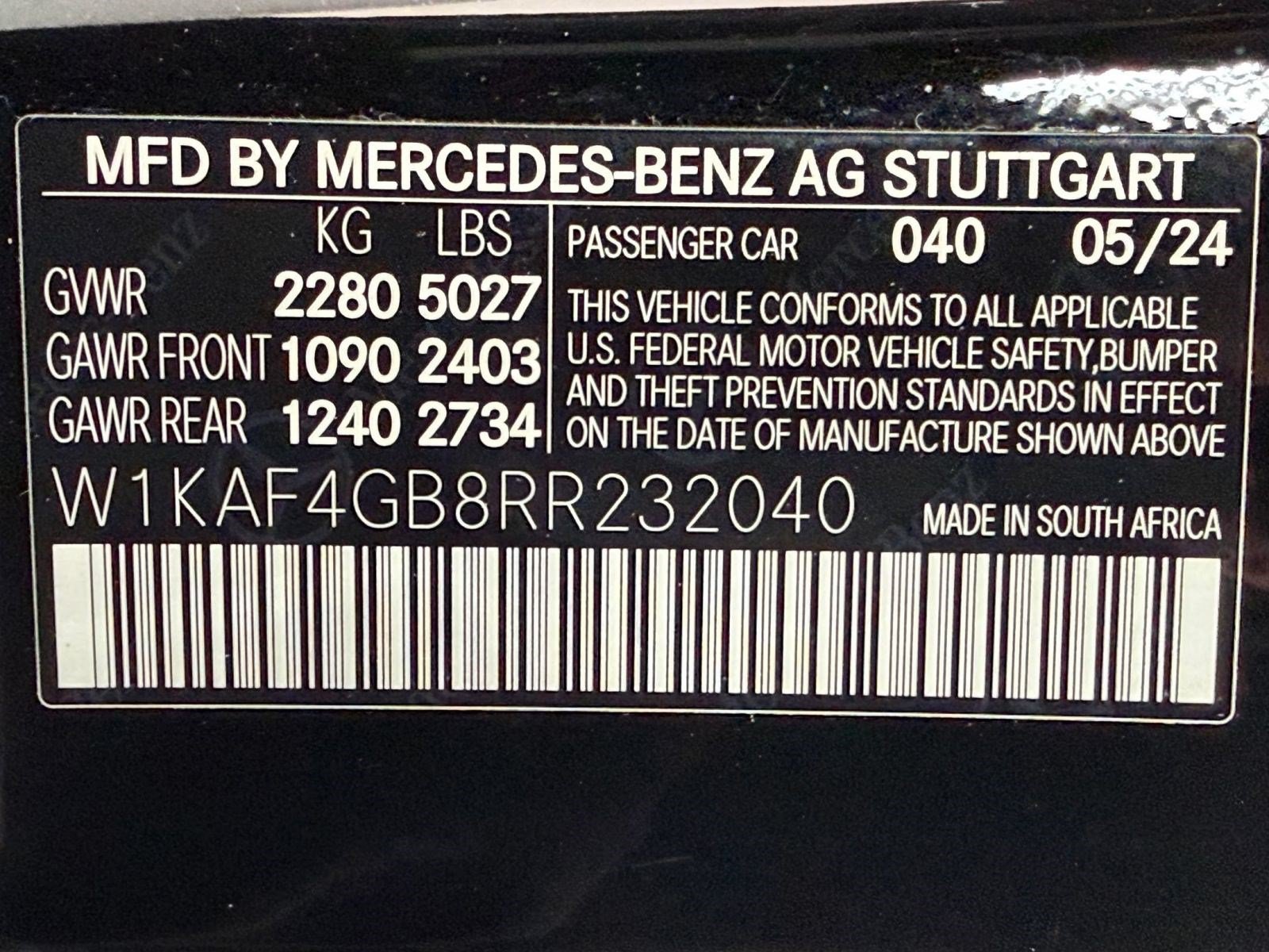 Certified 2024 Mercedes-Benz C 300 Sedan image 24