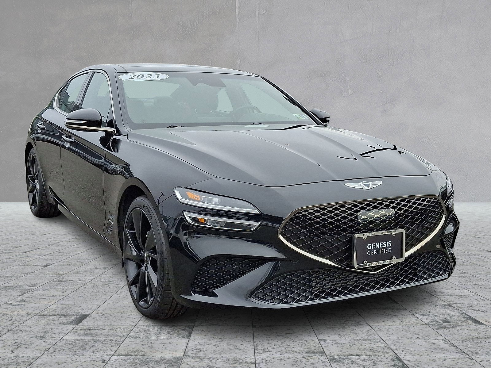 Certified 2023 Genesis G70 2.0T w/ Sport Prestige Package image 2