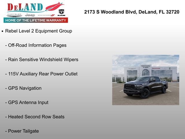 New 2026 RAM 1500 Rebel w/ Advanced Safety Group II AWD/4WD image 12