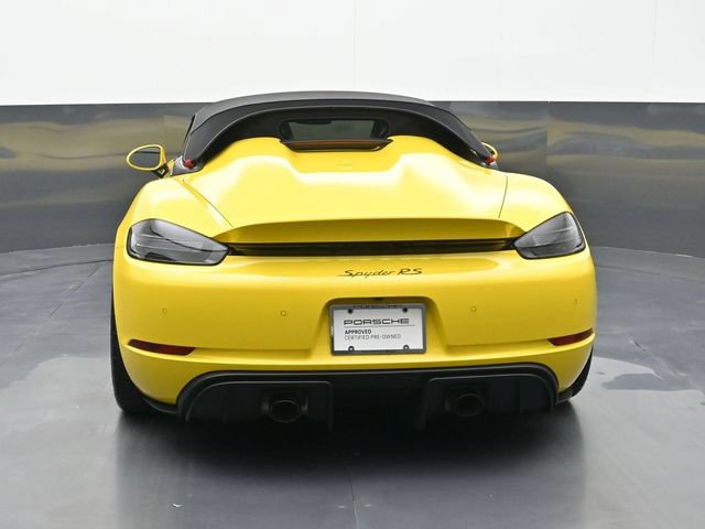 Certified 2025 Porsche 718 Boxster Spyder RS w/ Light Design Package RWD image 17