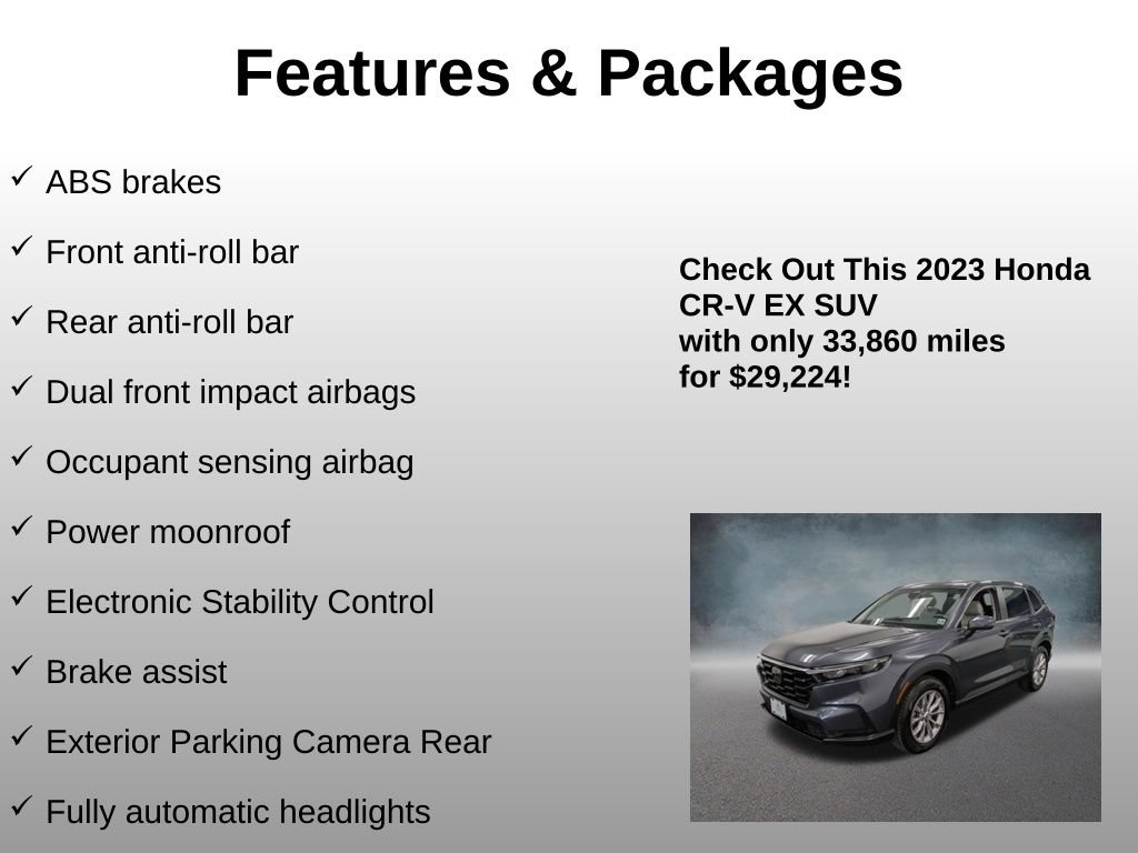 Certified 2023 Honda CR-V EX image 16