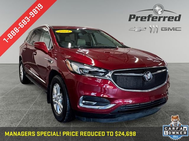 Certified 2021 Buick Enclave Essence w/ LPO, Luxury Package