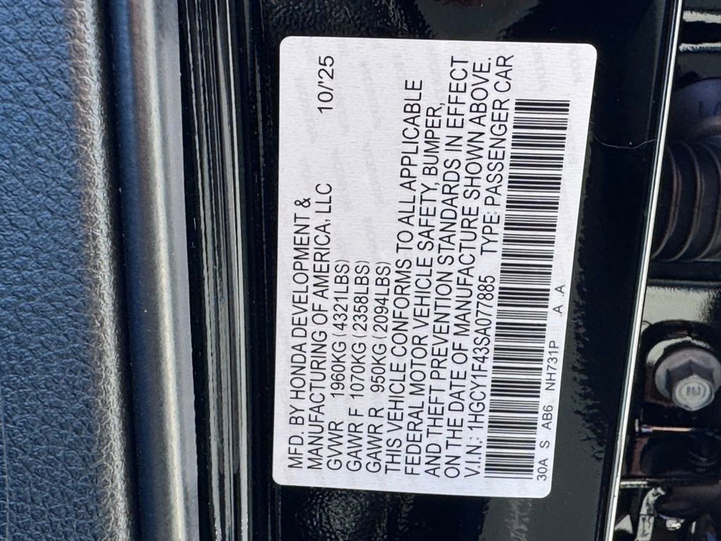 New 2025 Honda Accord SE image 40