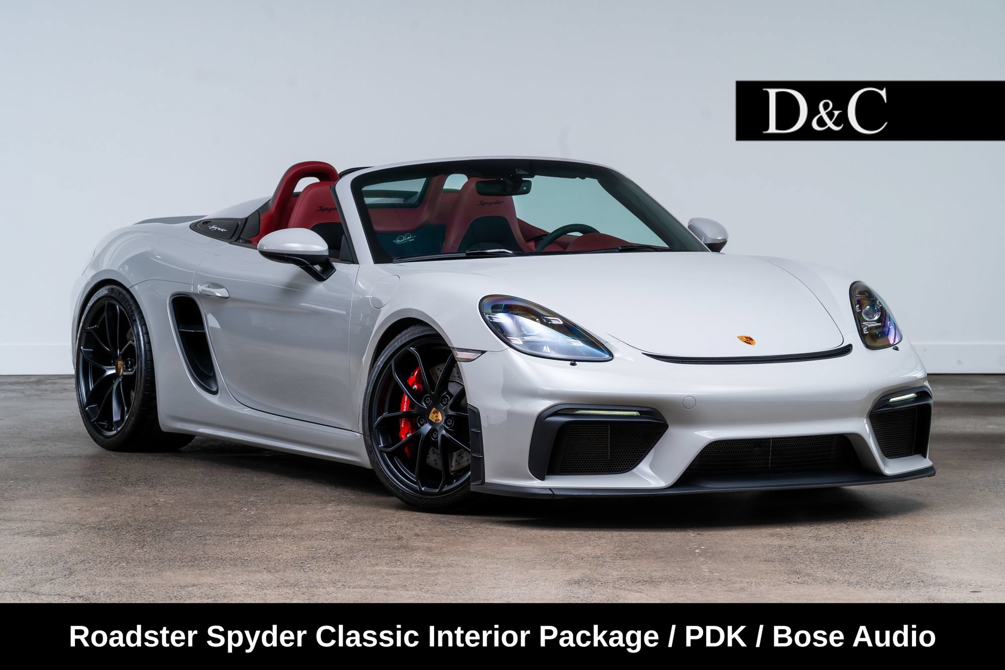 Used 2021 Porsche 718 Boxster Spyder RWD image 1