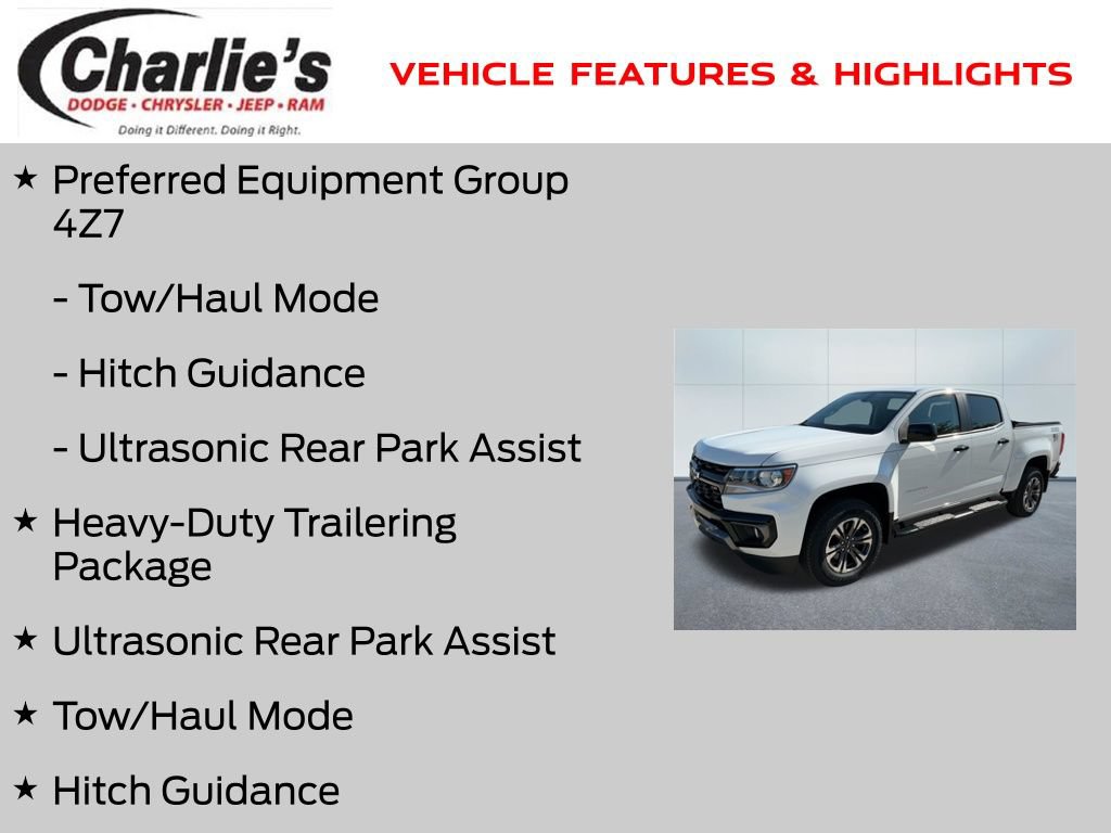 Used 2022 Chevrolet Colorado Z71 AWD/4WD image 7
