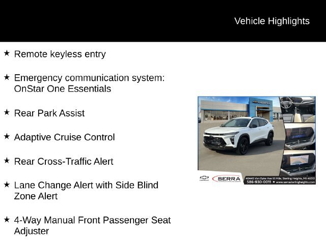 Used 2025 Chevrolet Trax ACTIV w/ Driver Confidence Package FWD image 5