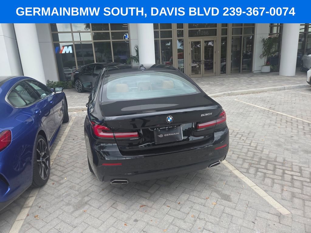 Certified 2023 BMW 530i w/ Convenience Package RWD image 7