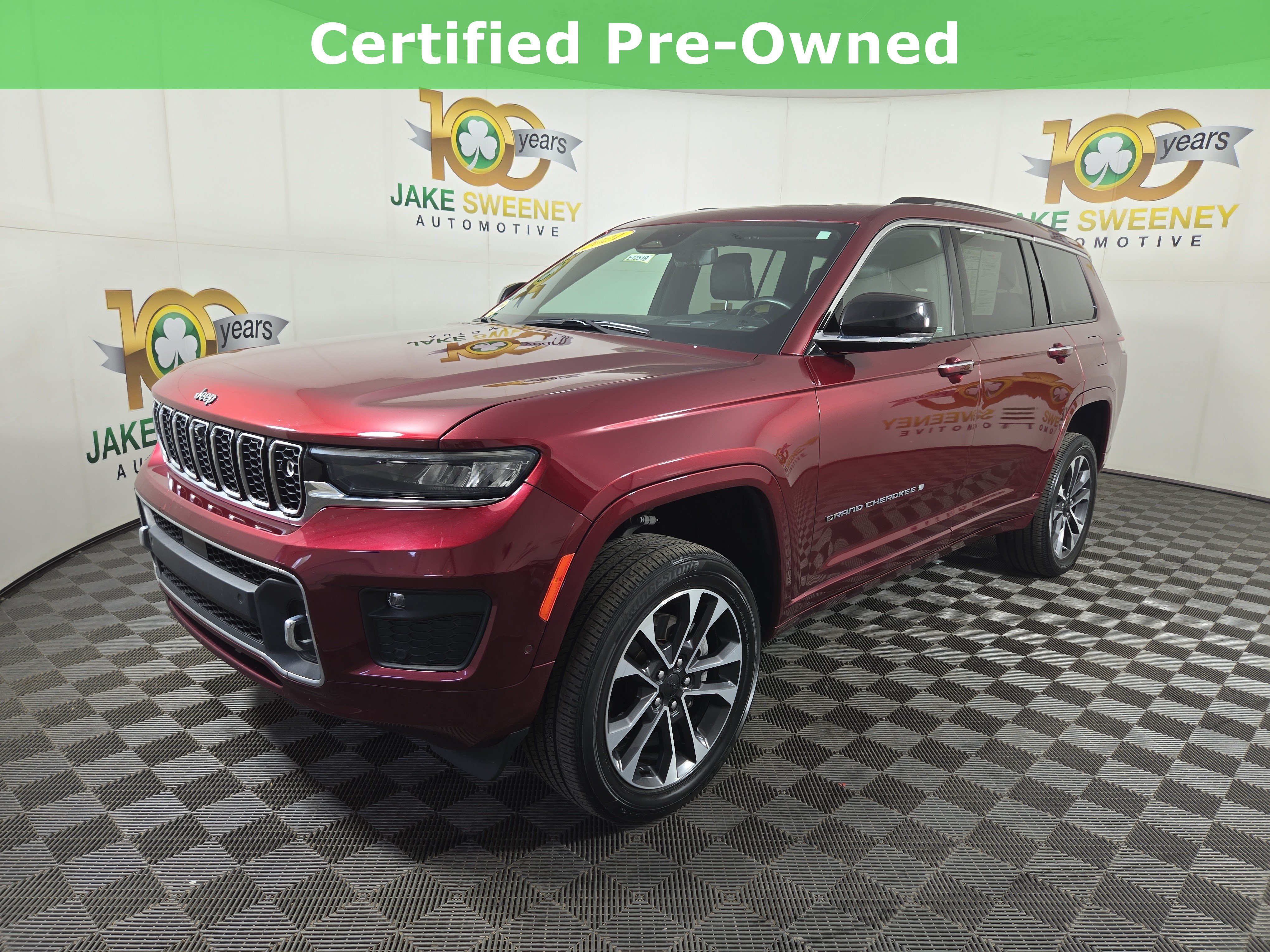 Certified 2021 Jeep Grand Cherokee L Overland w/ Advanced Protech Group III AWD/4WD image 4