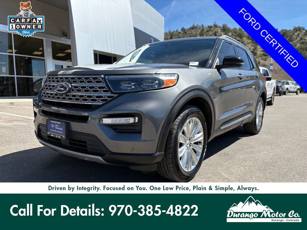 Certified 2023 Ford Explorer Limited w/ Limited Technology Package image 1