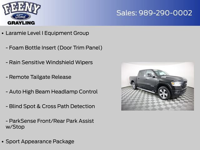 Used 2022 RAM 1500 Laramie w/ Sport Appearance Package AWD/4WD image 8
