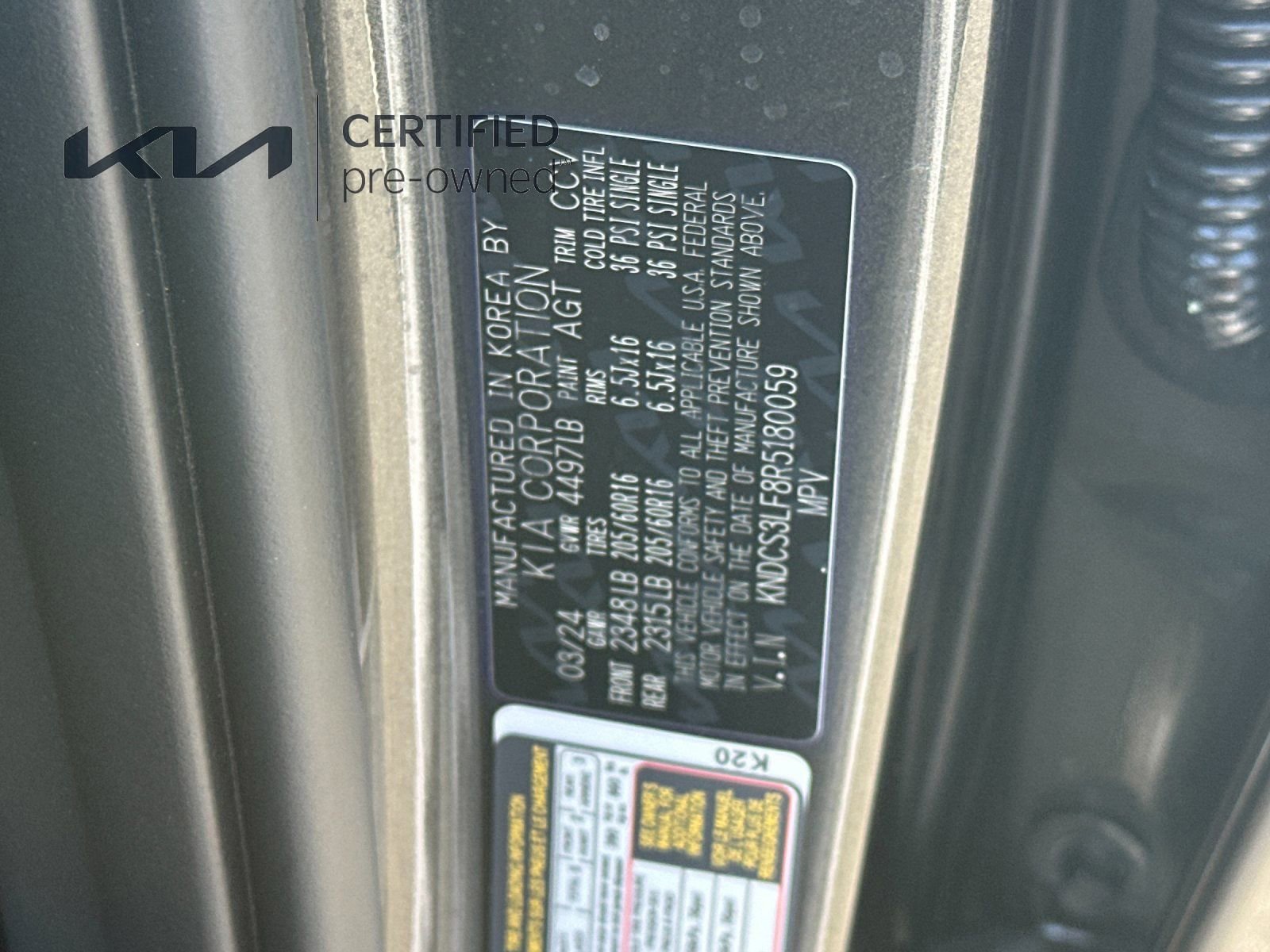 Certified 2024 Kia Niro EX FWD image 30
