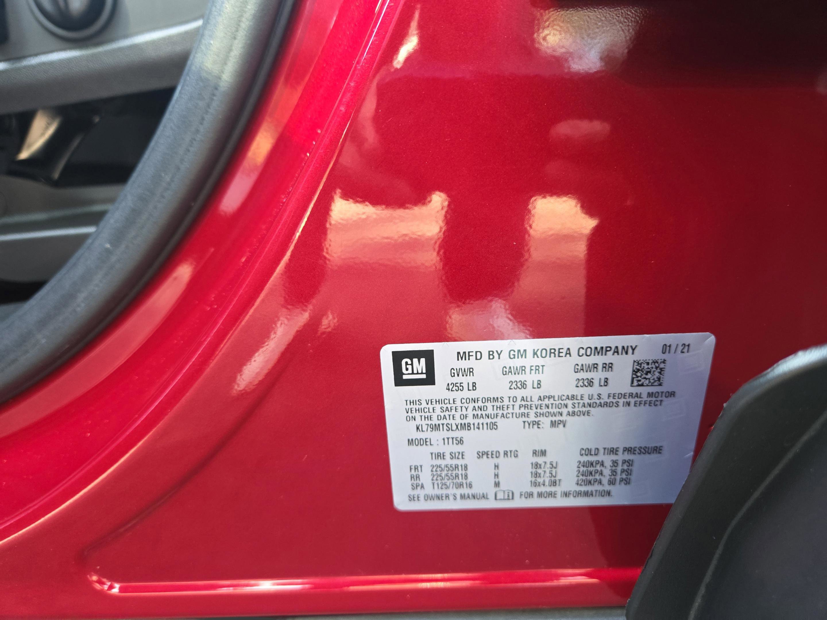 Used 2021 Chevrolet TrailBlazer RS w/ Sun and Liftgate Package image 41