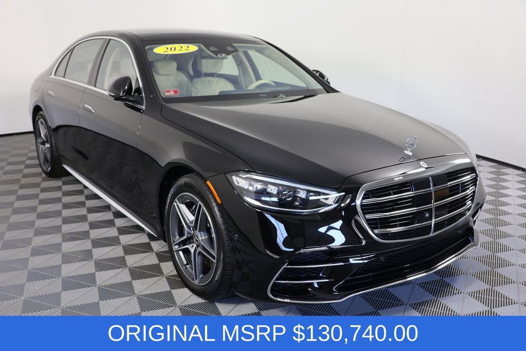 Used 2022 Mercedes-Benz S 580 4MATIC Sedan image 1