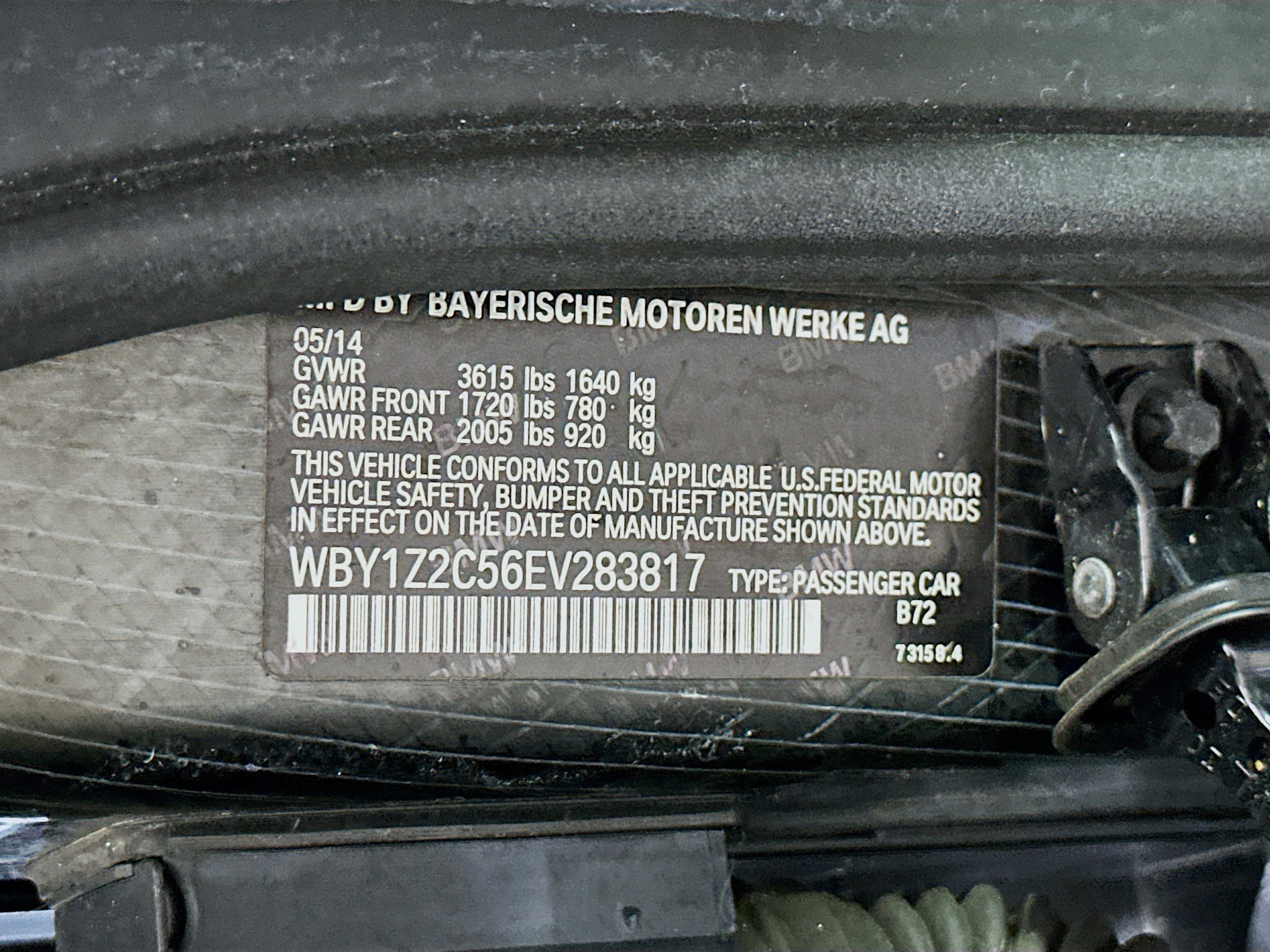 Used 2014 BMW i3 4dr HB image 12