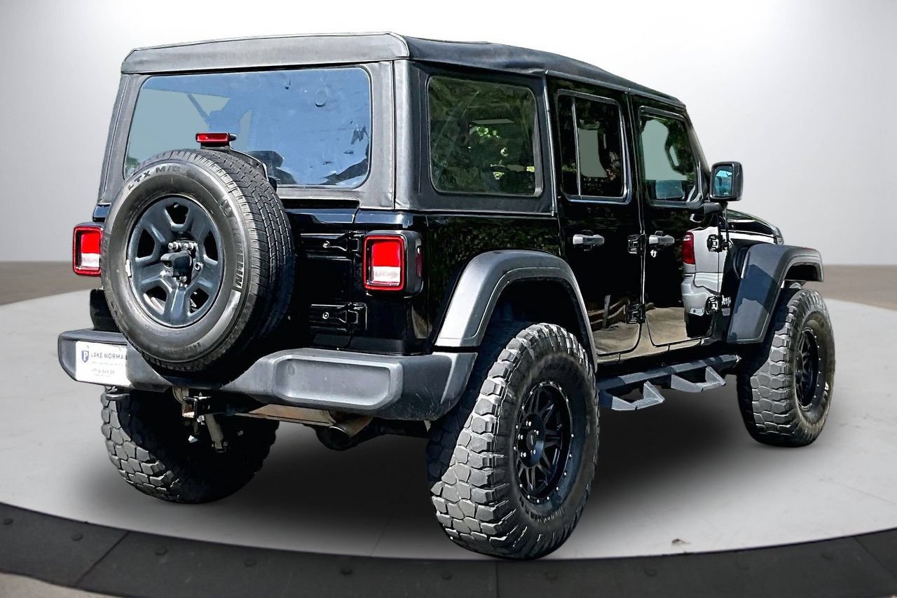 Certified 2020 Jeep Wrangler Unlimited Sport AWD/4WD image 9