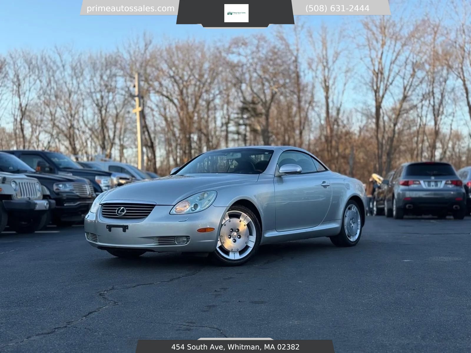 Used 2002 Lexus SC 430 Convertible