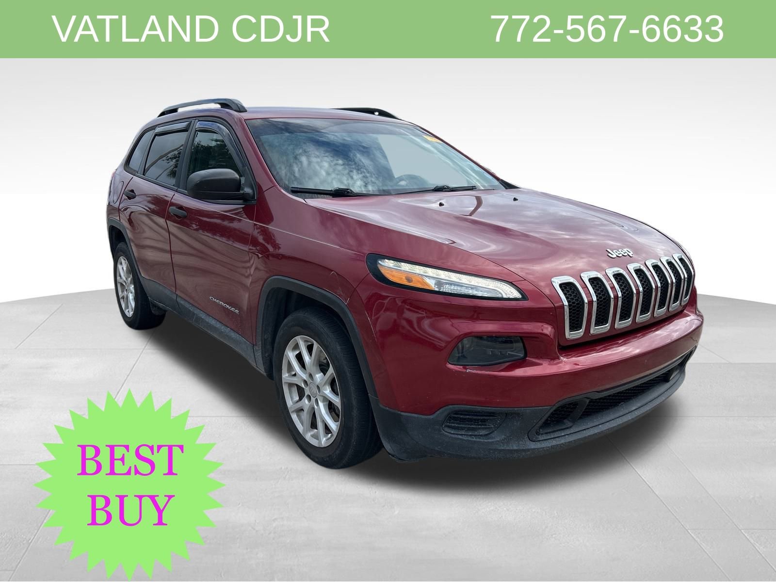 Certified 2016 Jeep Cherokee Sport w/ Trailer Tow Group