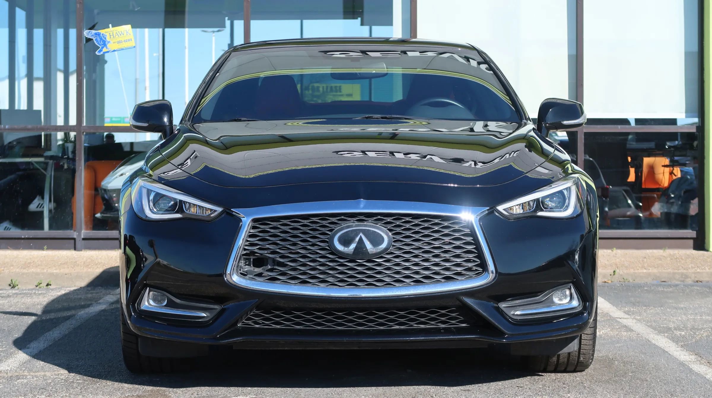 Used 2019 INFINITI Q60 Red Sport 400 w/ Cargo Package AWD/4WD image 2