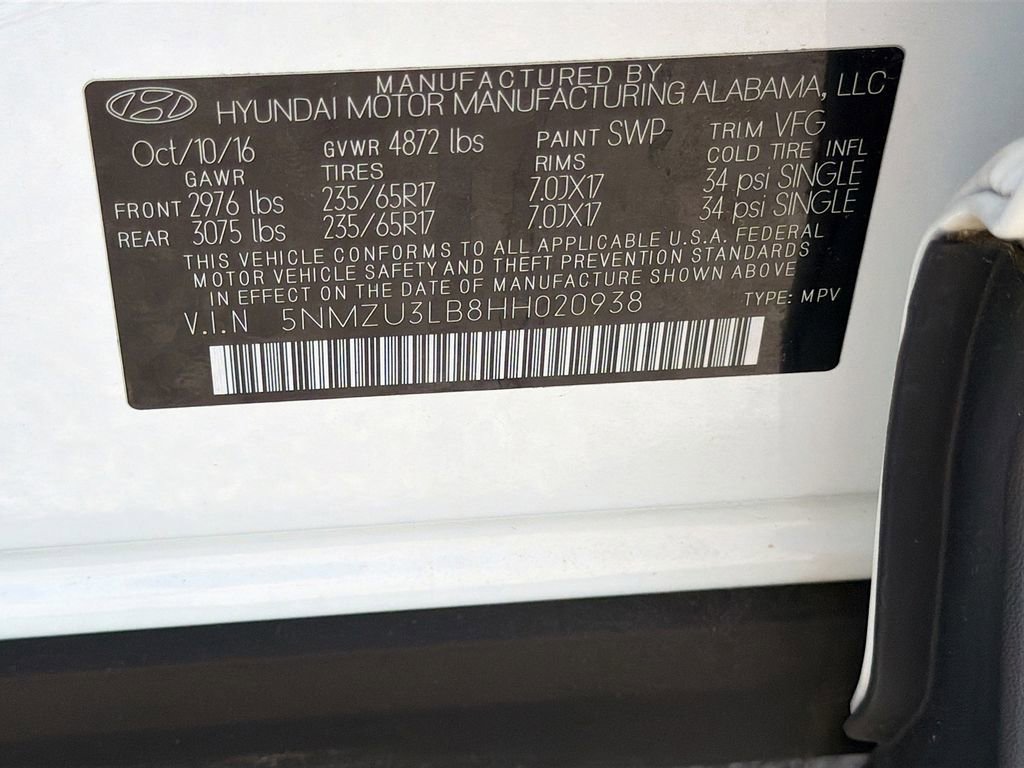 Used 2017 Hyundai Santa Fe Sport FWD image 34