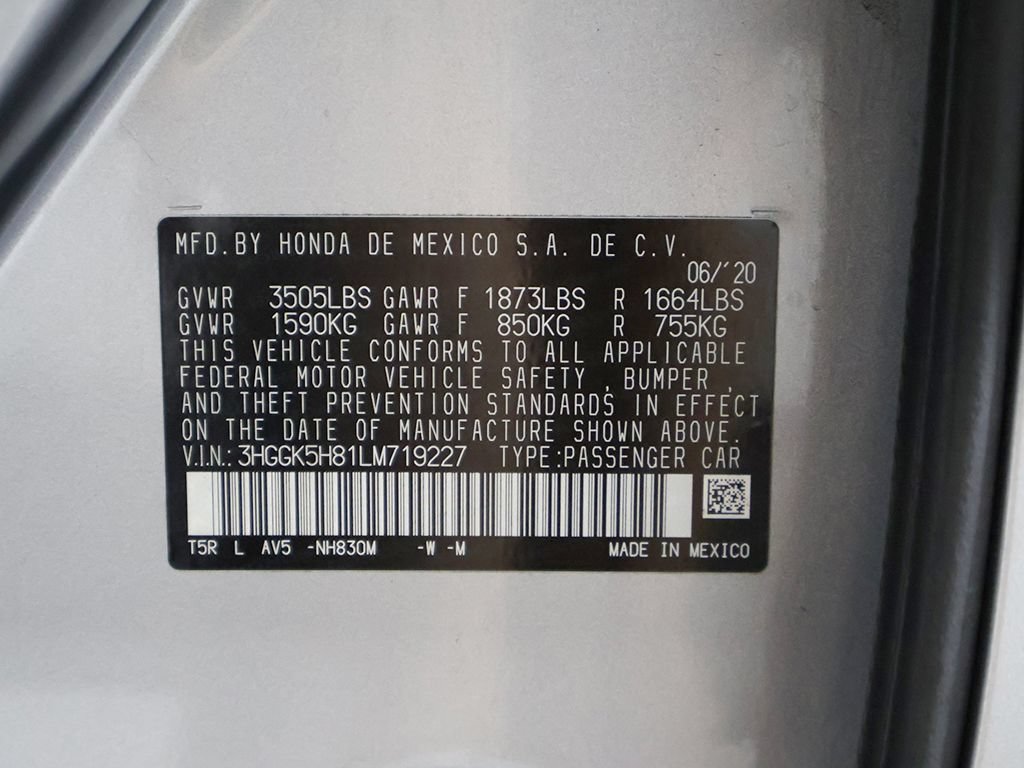 Used 2020 Honda Fit EX image 49