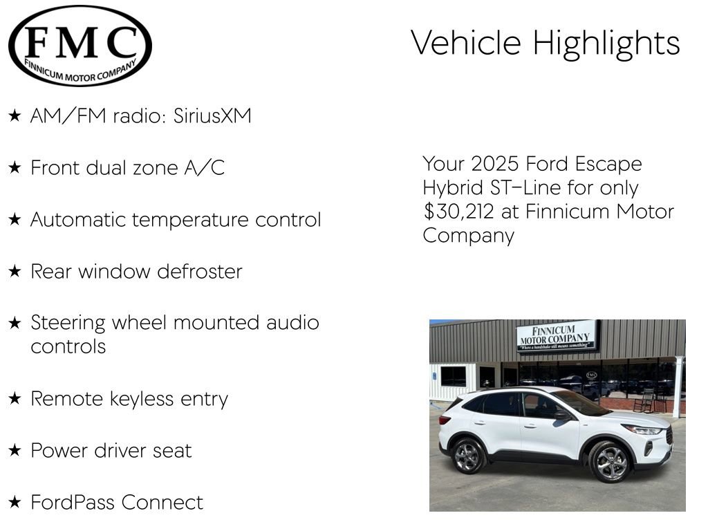 Used 2025 Ford Escape ST-Line w/ Equipment Group 301A image 16