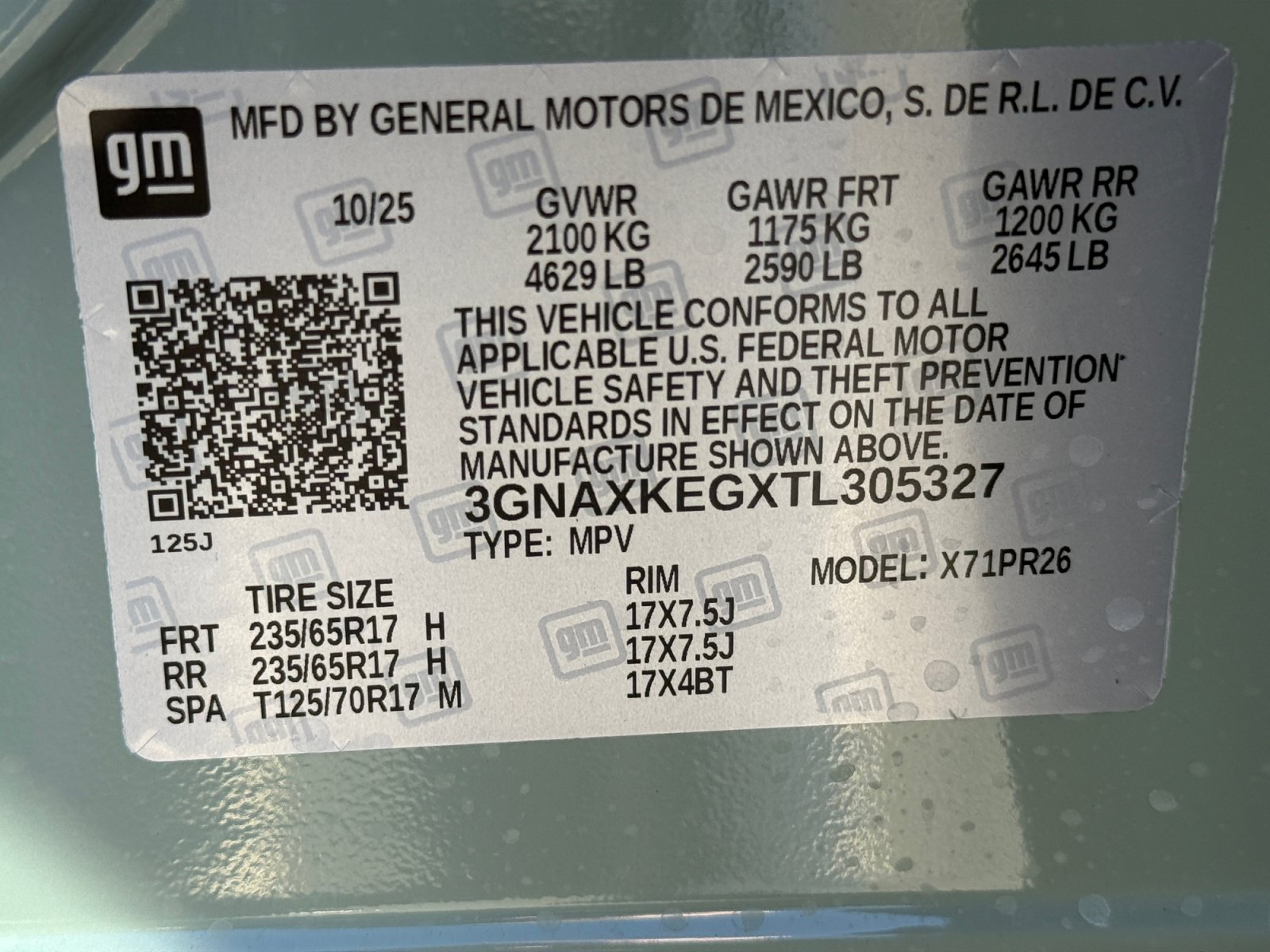 New 2026 Chevrolet Equinox ACTIV w/ Convenience Package III FWD image 29