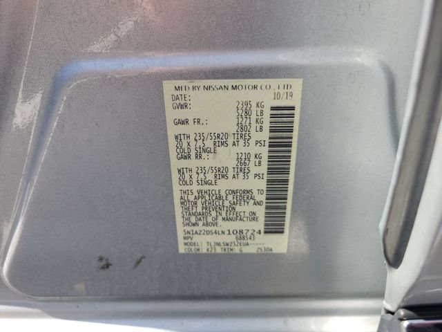 Used 2020 Nissan Murano Platinum w/ Cargo Package AWD/4WD image 41