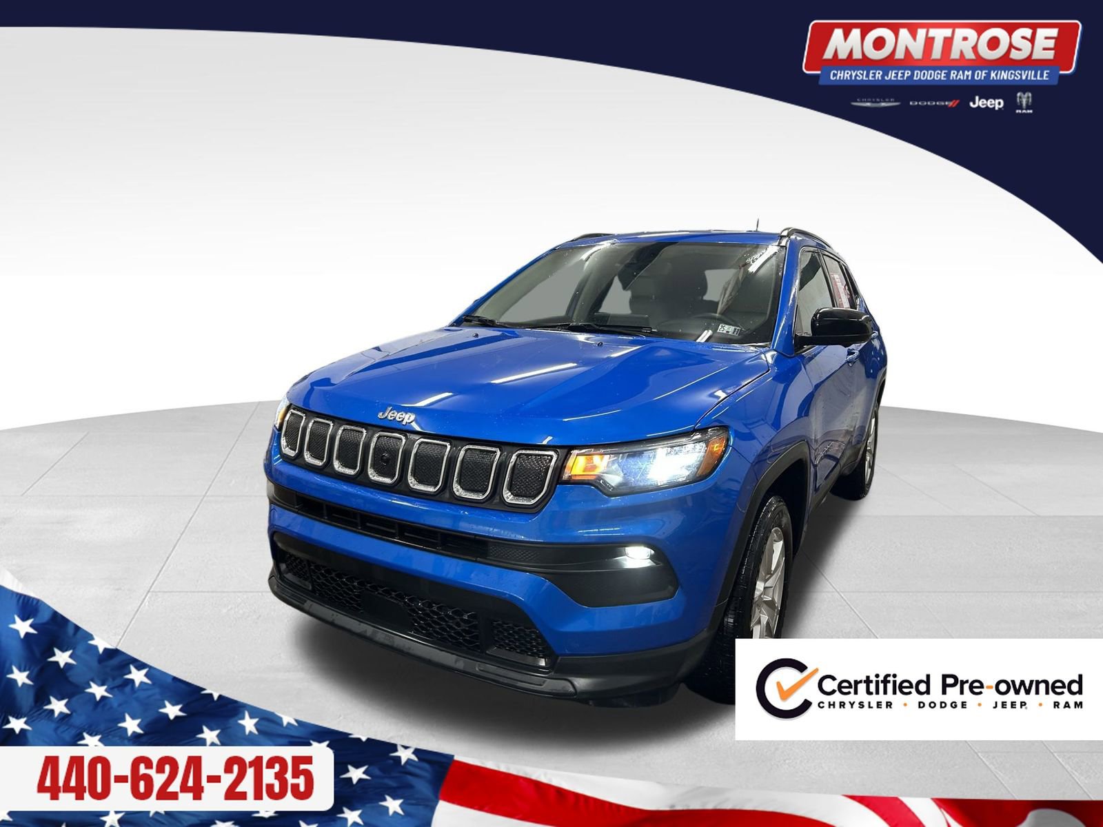 Certified 2022 Jeep Compass Latitude w/ Convenience Group