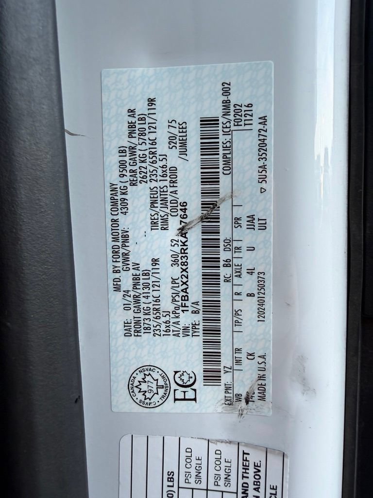 Used 2024 Ford Transit 350 XL RWD image 21