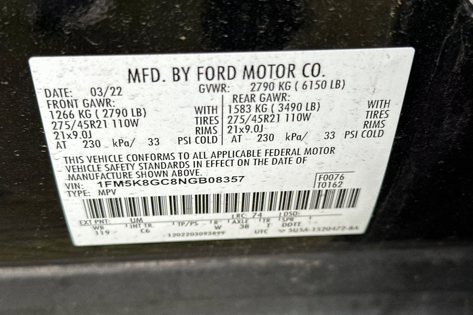 Used 2022 Ford Explorer ST w/ Equipment Group 401A image 28
