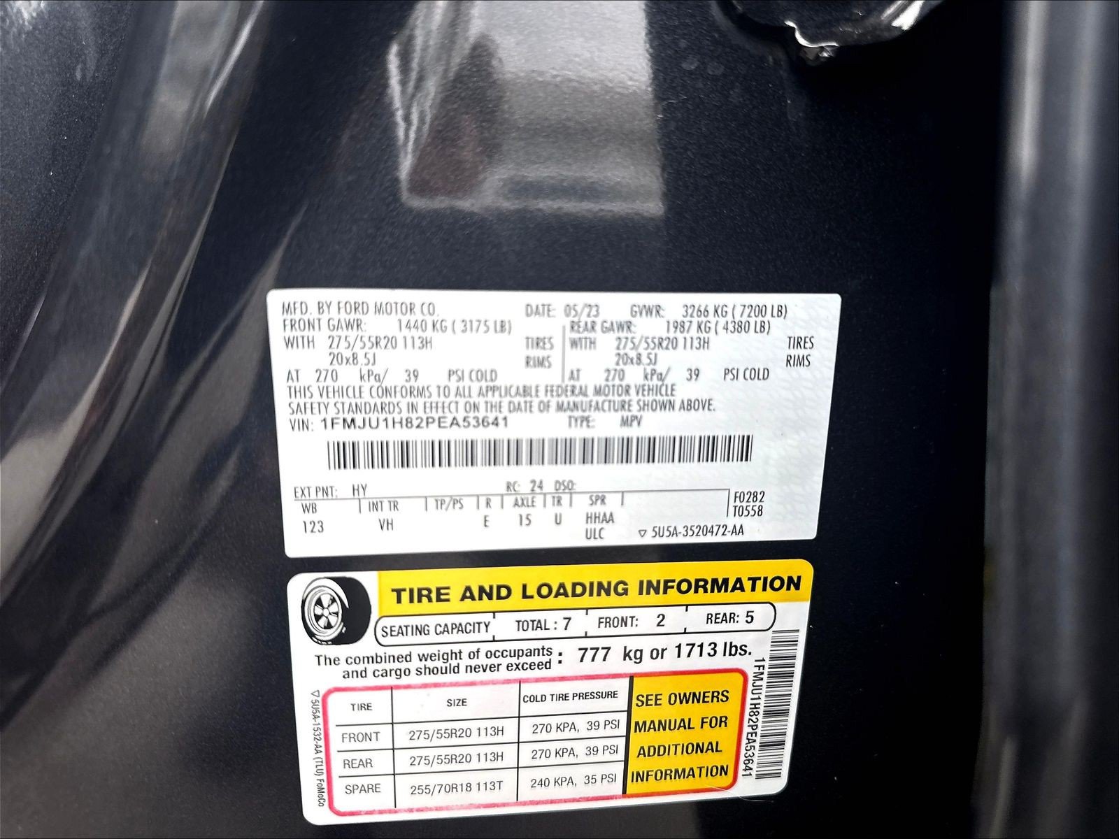 Certified 2023 Ford Expedition XLT RWD image 22