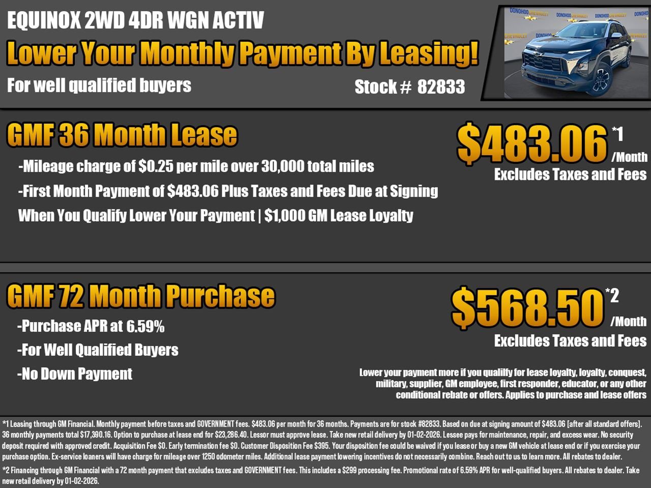 New 2026 Chevrolet Equinox ACTIV image 2