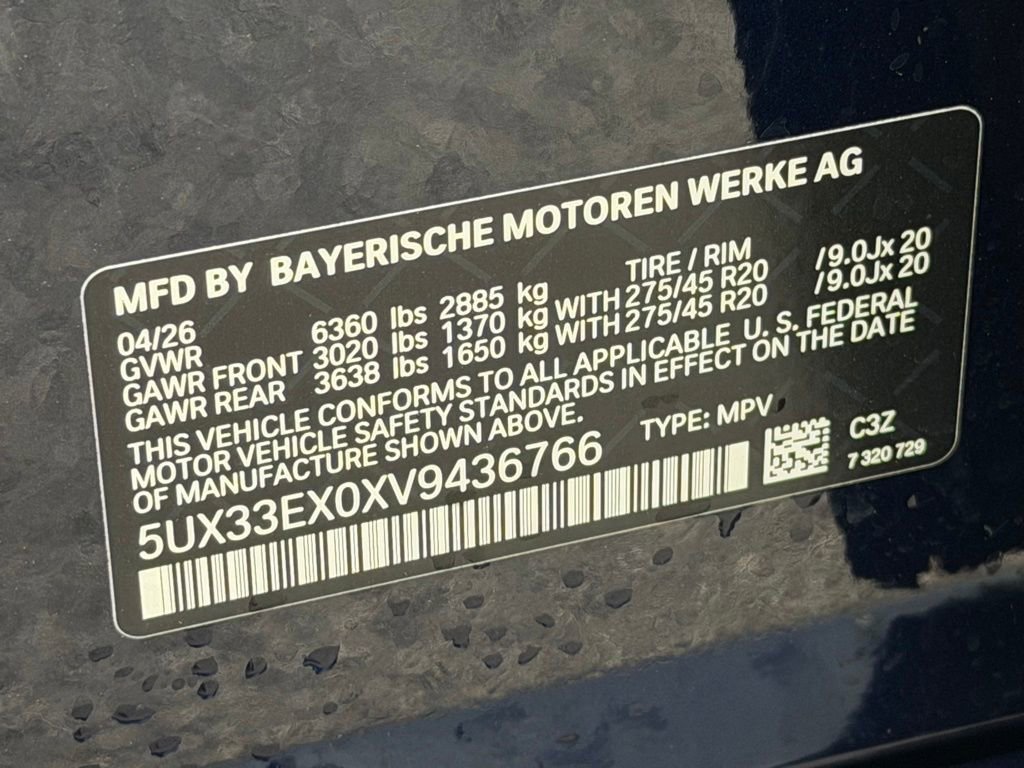 New 2027 BMW X6 xDrive40i AWD/4WD image 32
