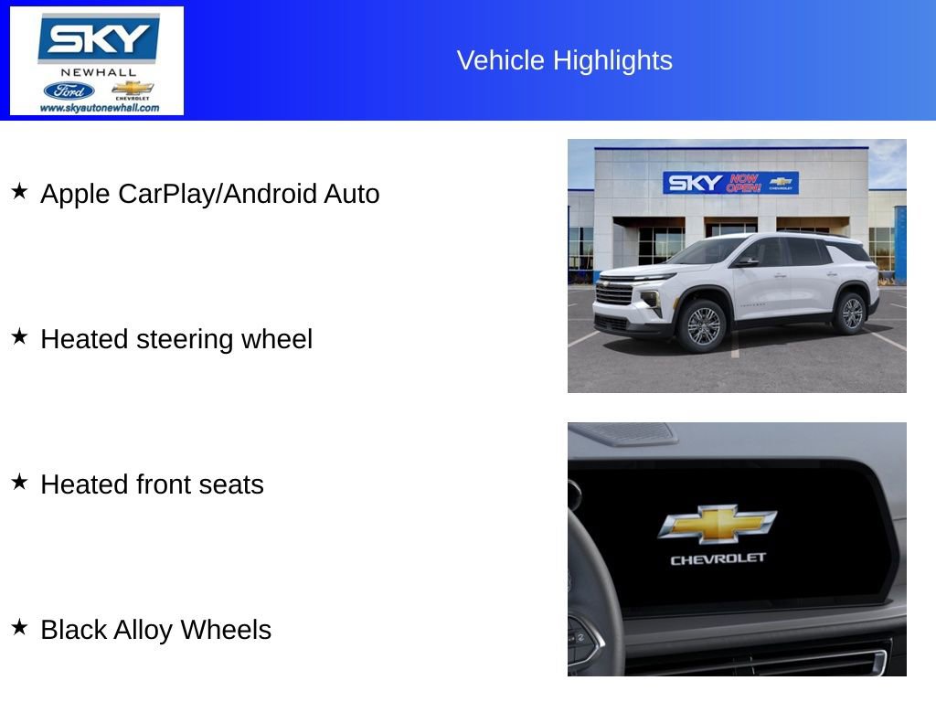 New 2025 Chevrolet Traverse LT w/ Driver Confidence Package image 31