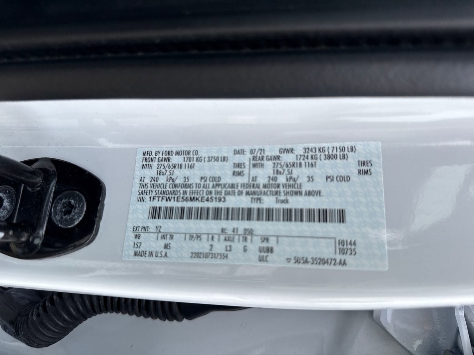 Used 2021 Ford F150 XLT w/ Equipment Group 301A Mid image 30