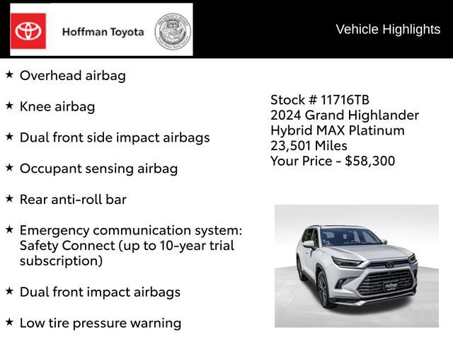 Used 2024 Toyota Grand Highlander AWD Hybrid image 29