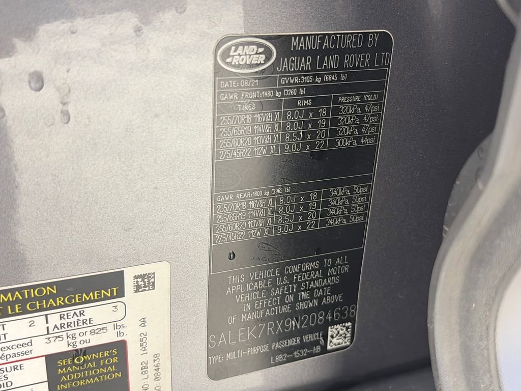 Used 2022 Land Rover Defender 110 AWD/4WD image 9