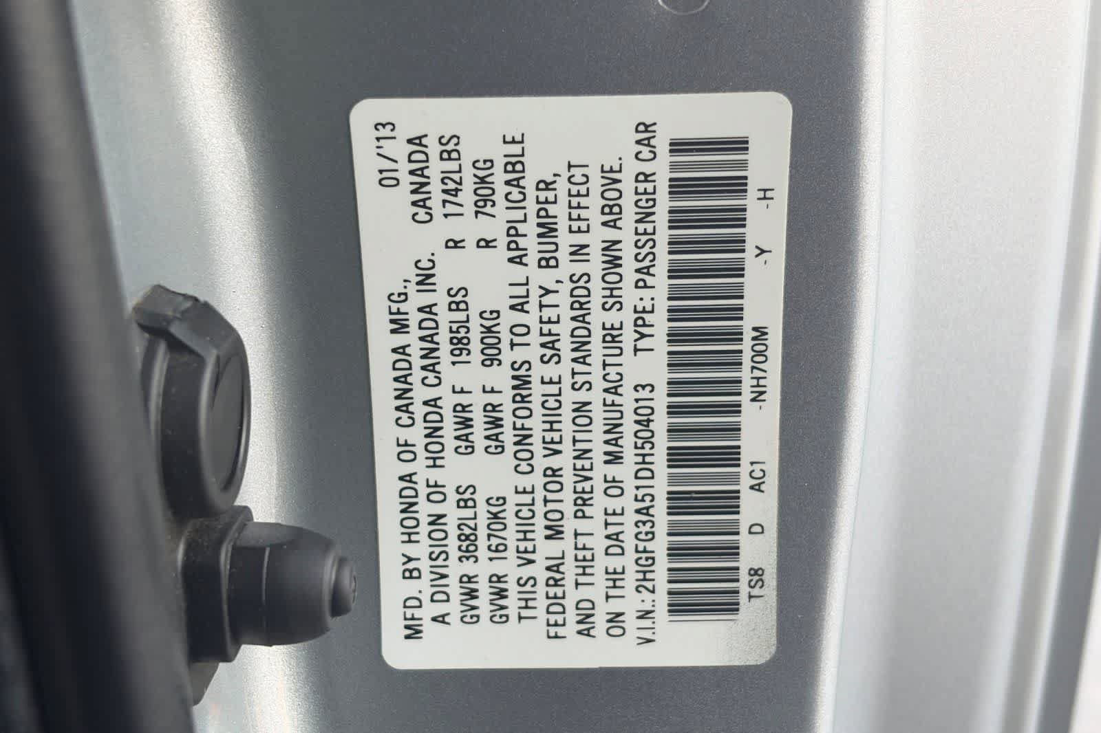 Used 2013 Honda Civic LX image 28